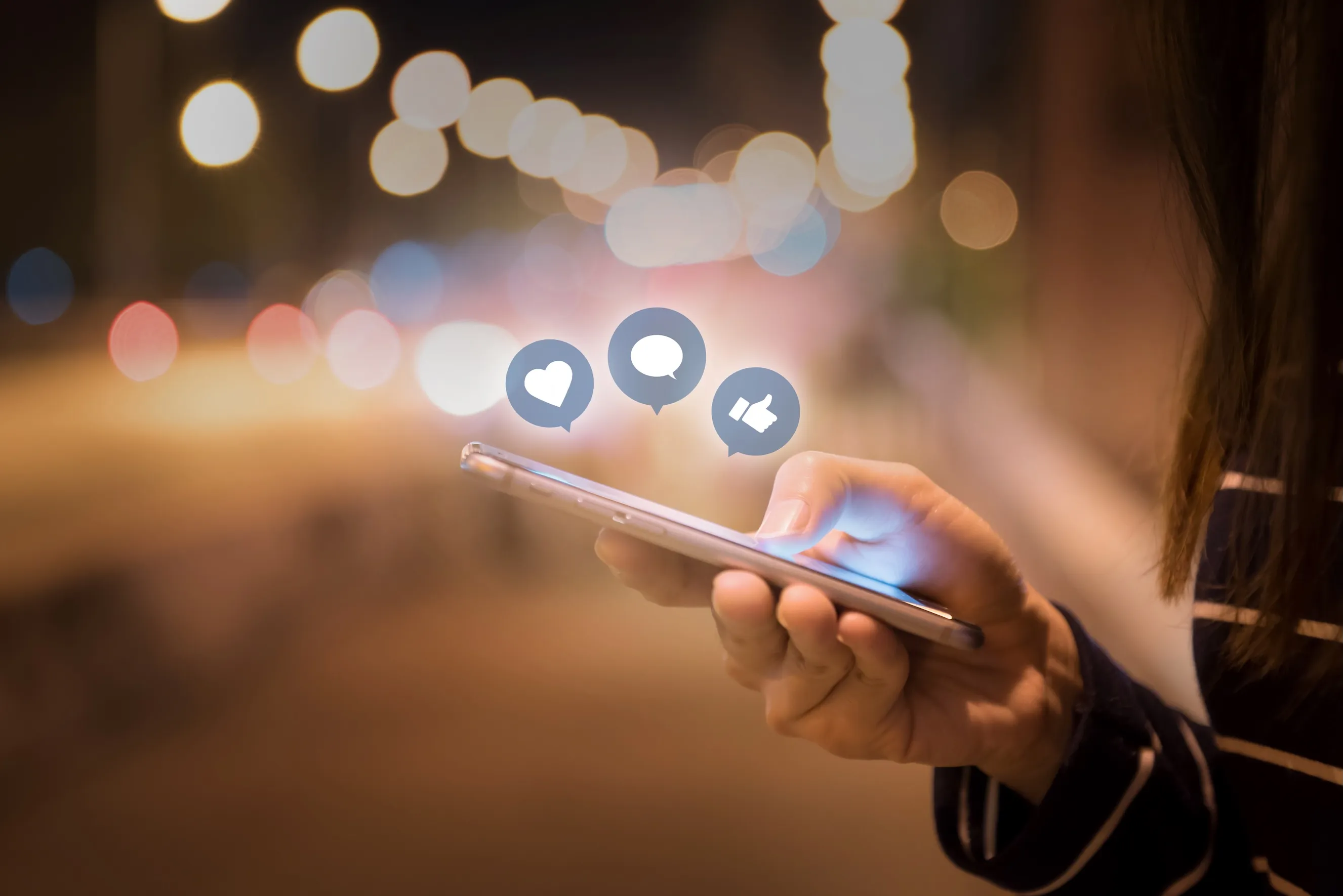 Social media and digital marketing analytics dashboard at Clearpoint Business Group